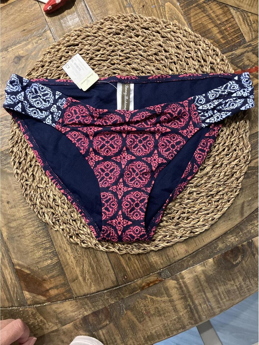 NWT Tommy Bahama Bikini Bottoms with Patterned Design